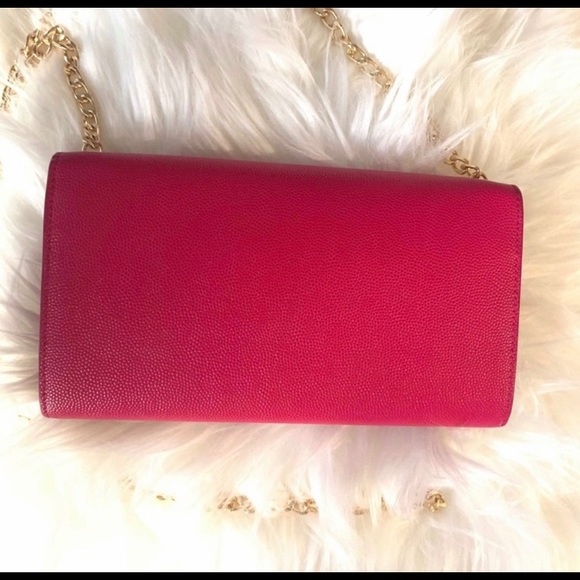 SOLD YSL Saint Laurent Wallet on a chain - Picture 5 of 13